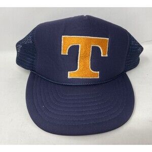 Vintage Nissun Tennessee Volunteers Snap Back Foam Mesh Trucker Cap